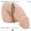 Dildo de 12 centimetros con testiculos Ivory